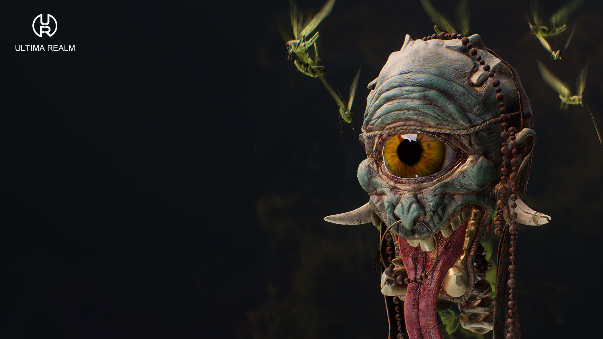 Nightmare Low-poly 3D model_8