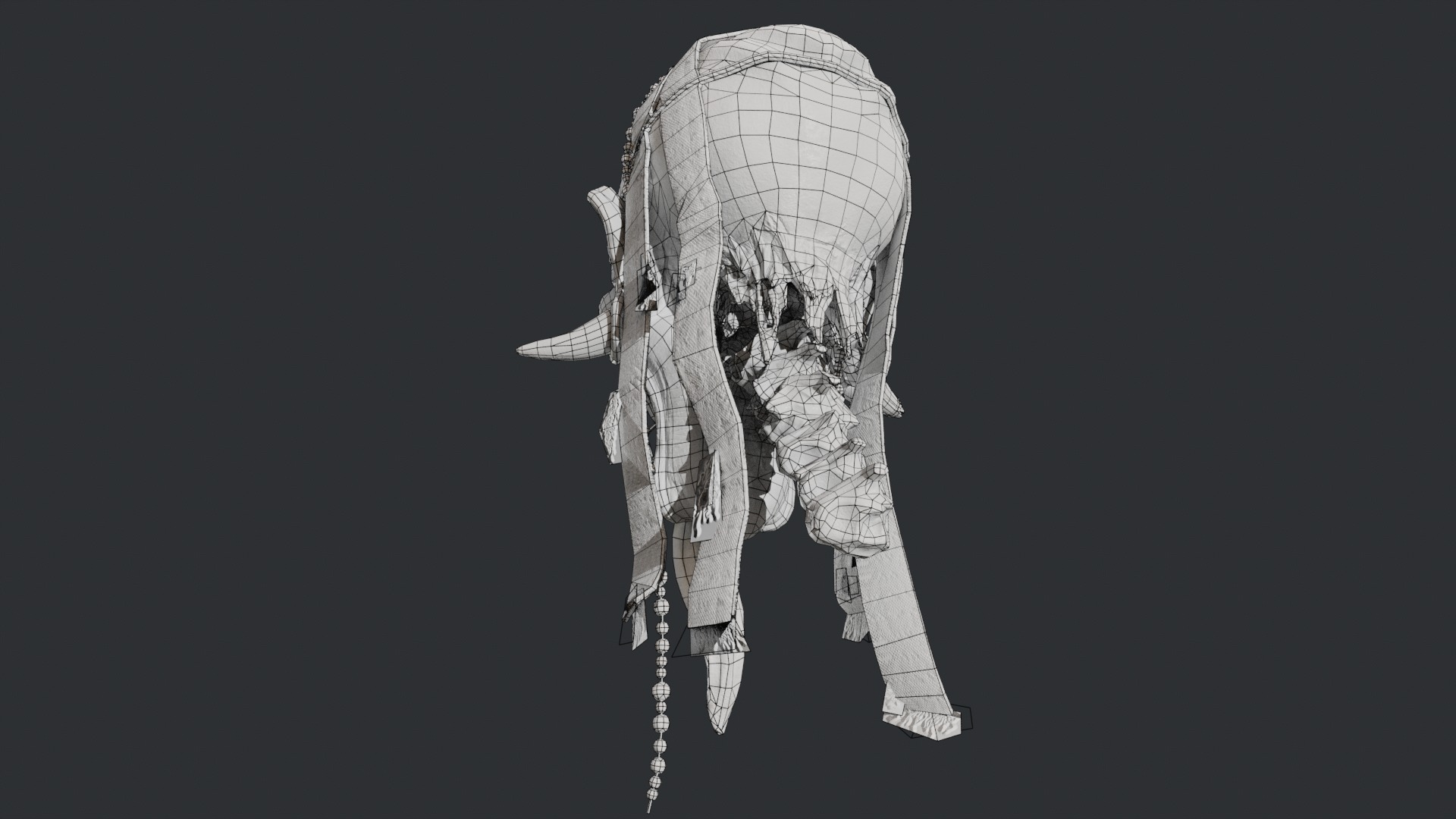 Nightmare Low-poly 3D model_18