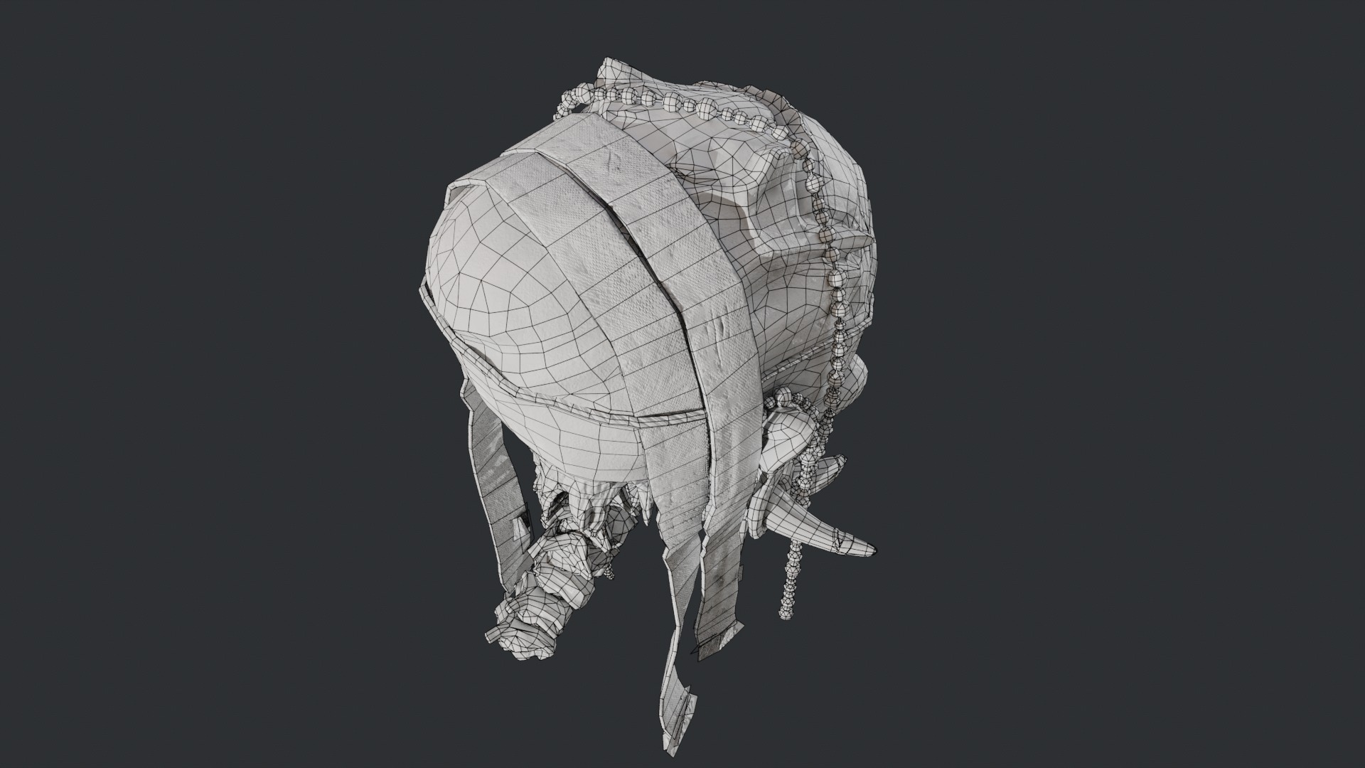 Nightmare Low-poly 3D model_17