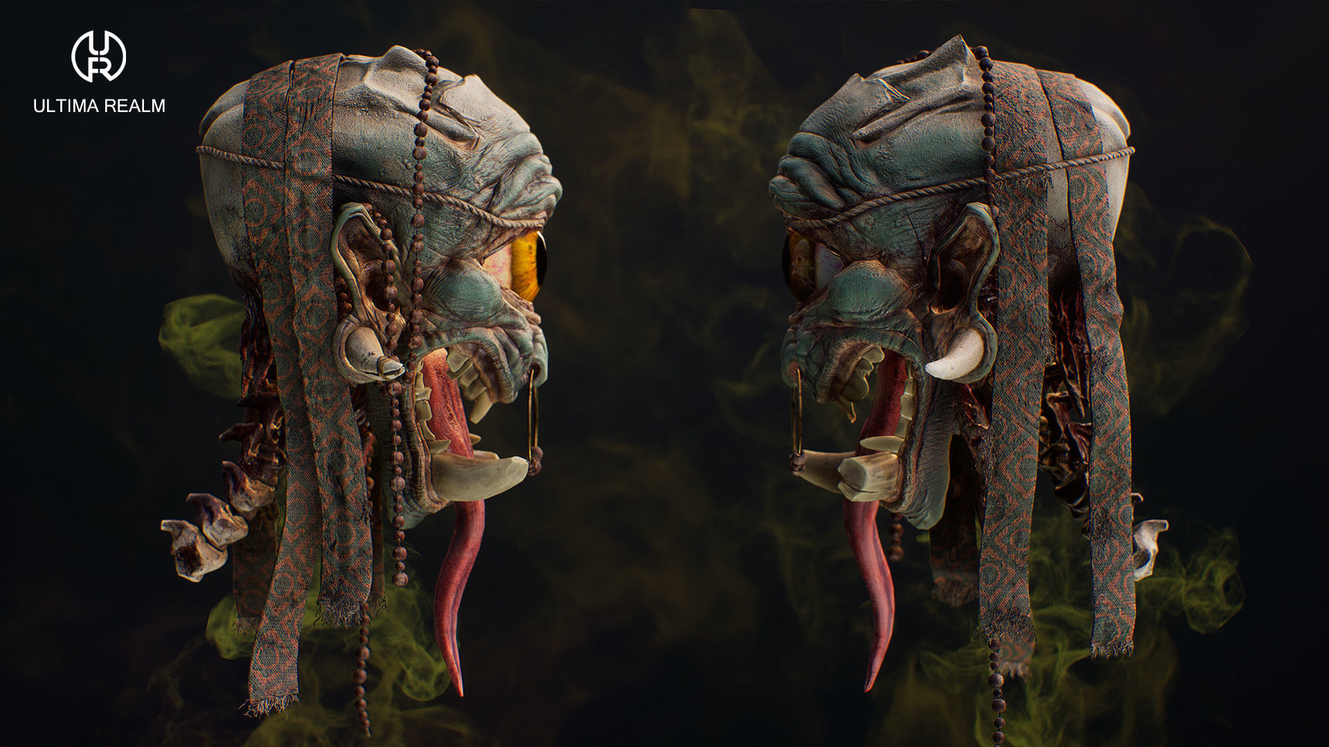 Nightmare Low-poly 3D model_4