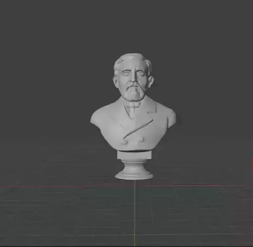 Philipp Lenard 3D print model