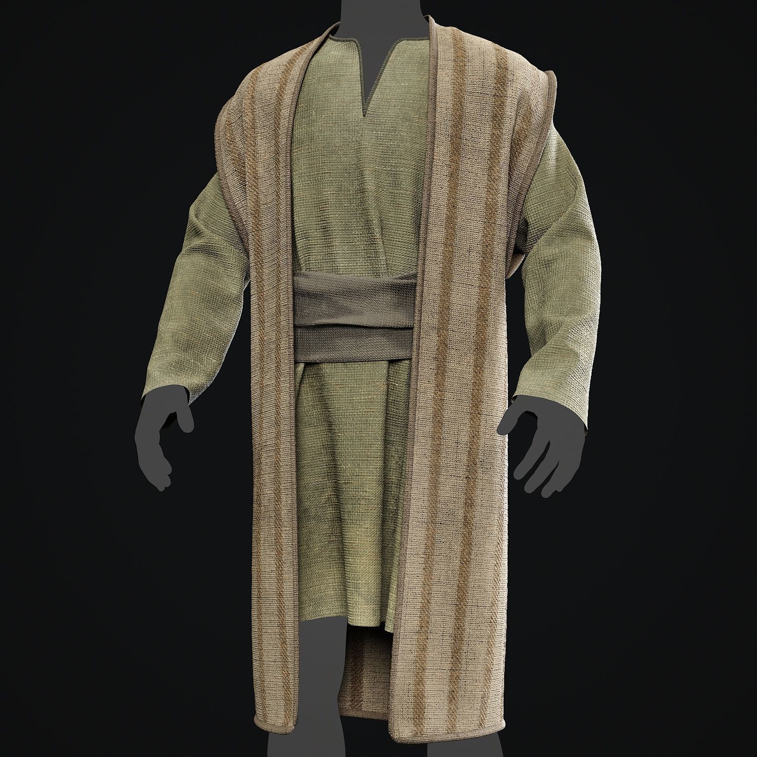 3D Medieval clothes character clothing collection 3D model_19