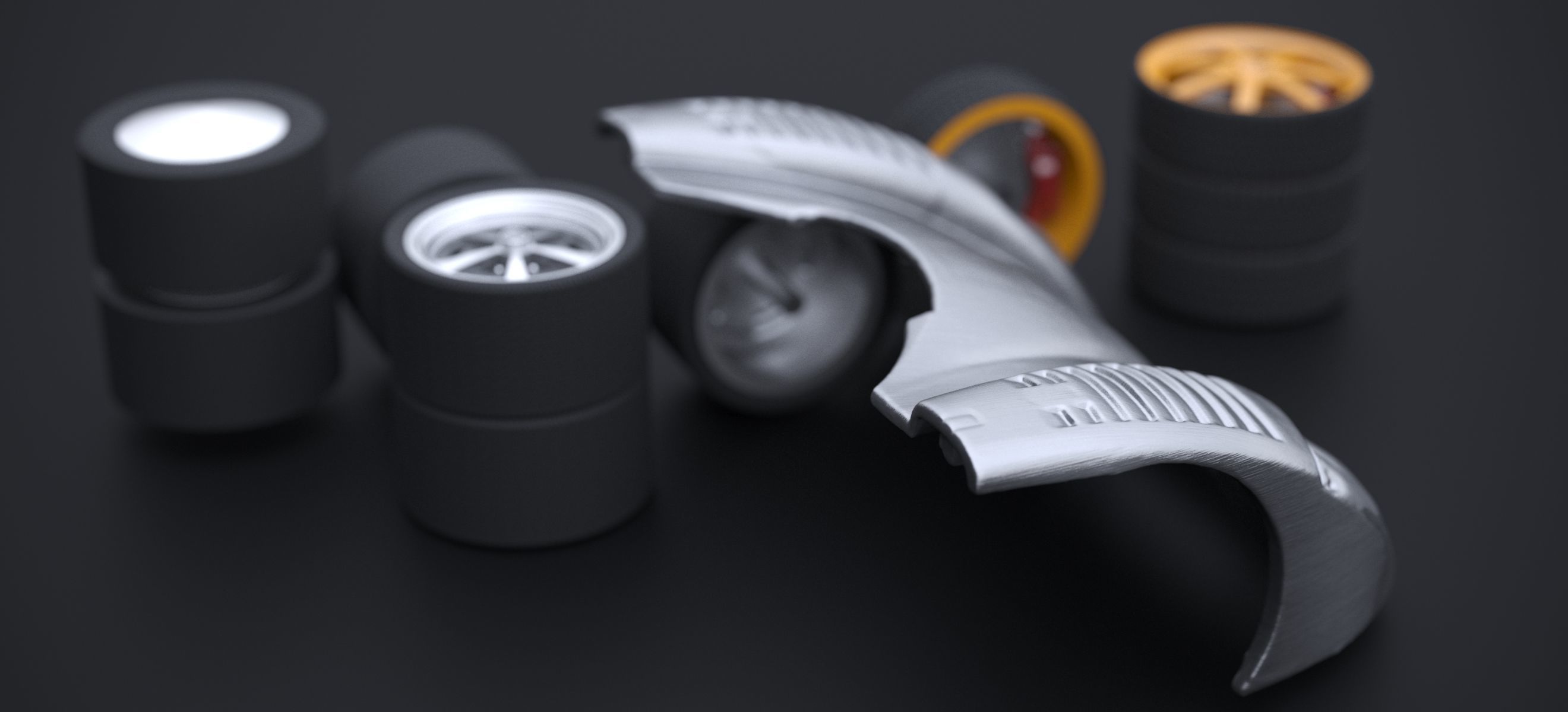 RACKING WHEEL SET 2019 3D model_5