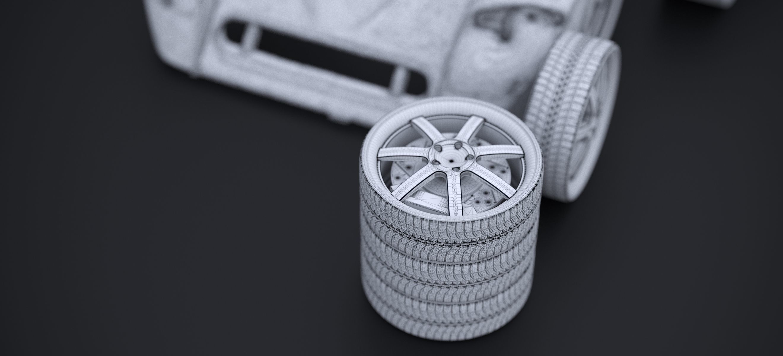 RACKING WHEEL SET 2019 3D model_19