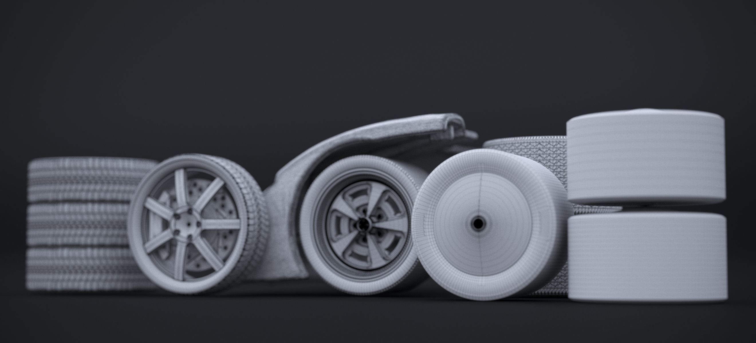 RACKING WHEEL SET 2019 3D model_21