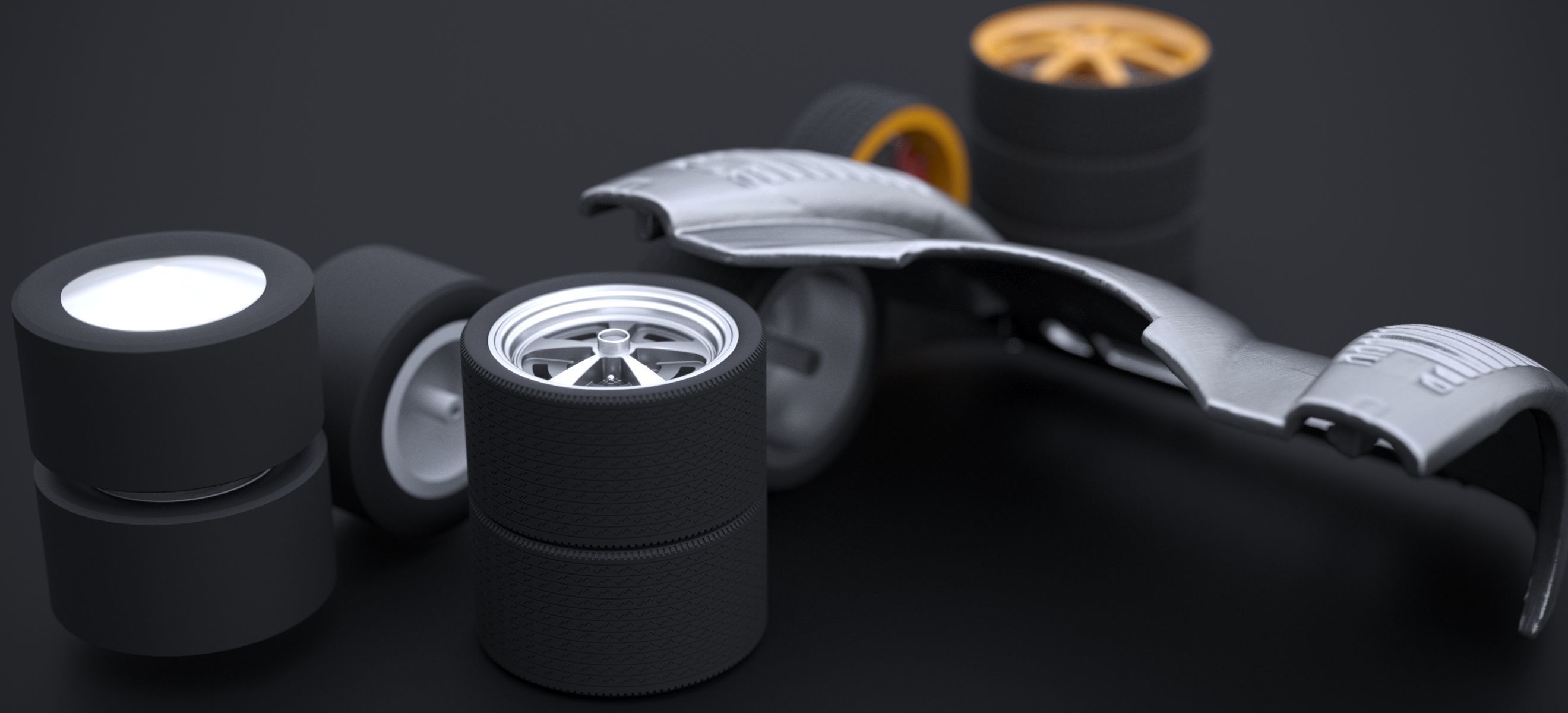 RACKING WHEEL SET 2019 3D model_6