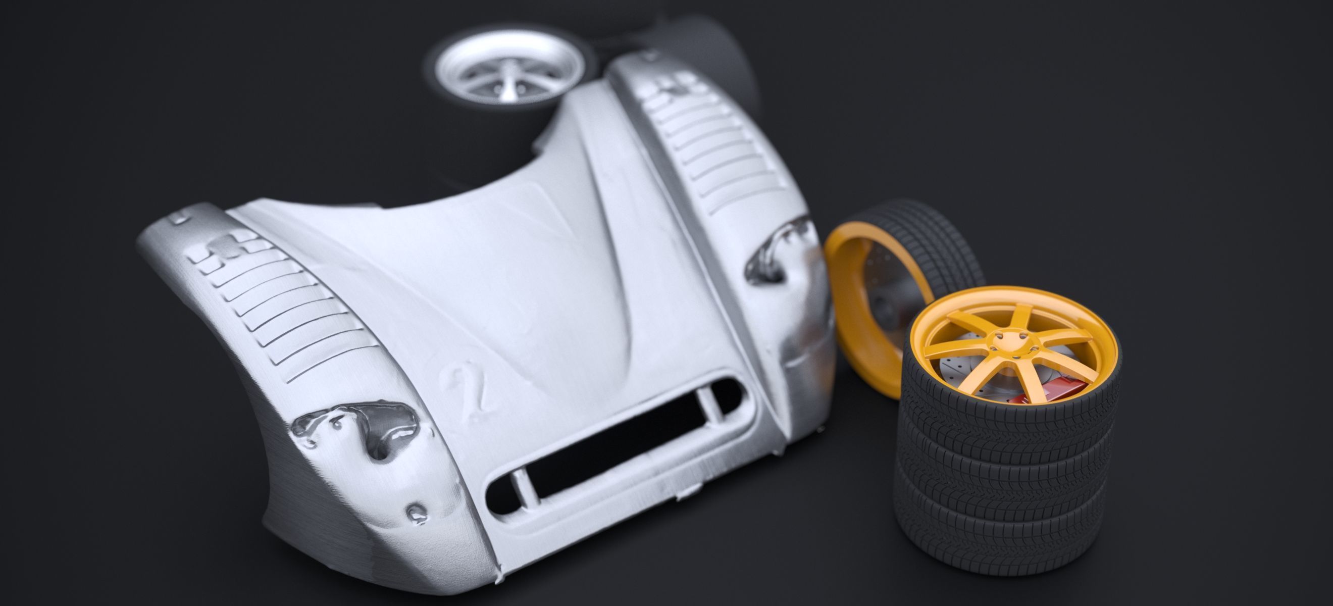 RACKING WHEEL SET 2019 3D model_7