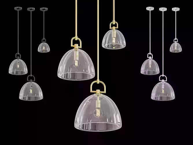 RH Botanist Dome Pendant