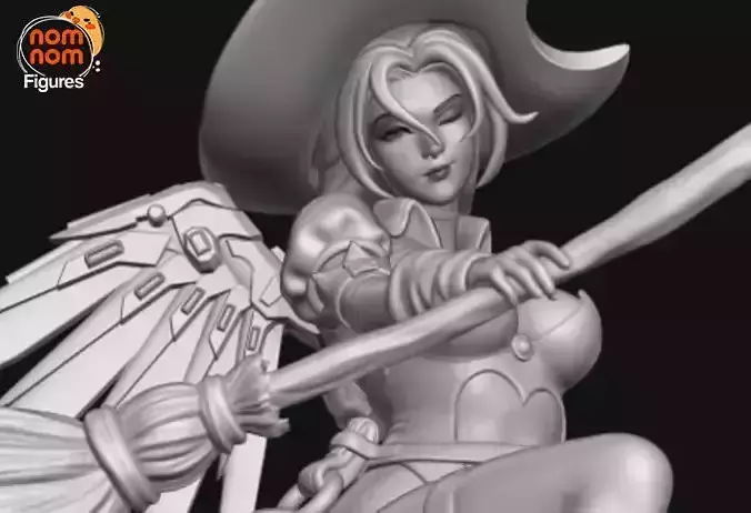 Witch Mercy - Overwatch