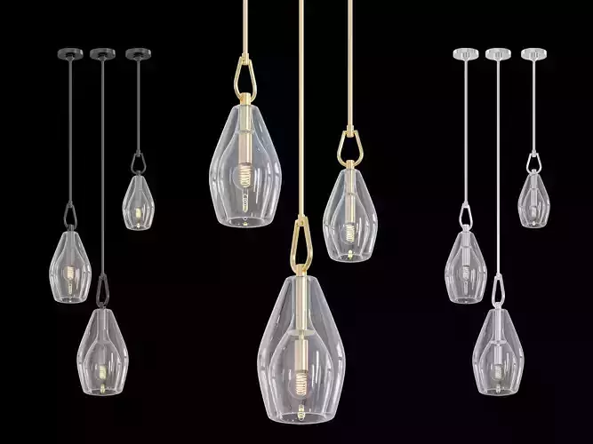 RH Botanist Flute Pendant