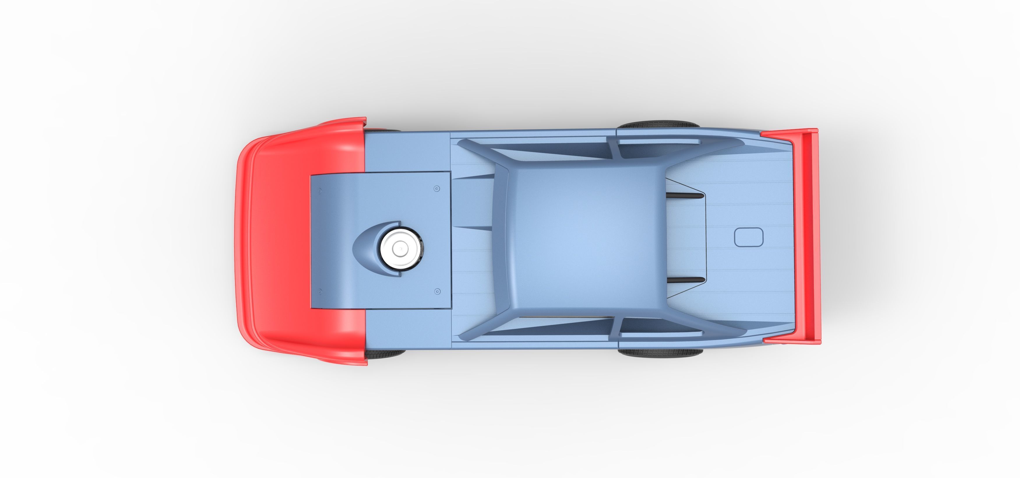 Australian Super Sedan Scale 1 to 25 3D print model_11