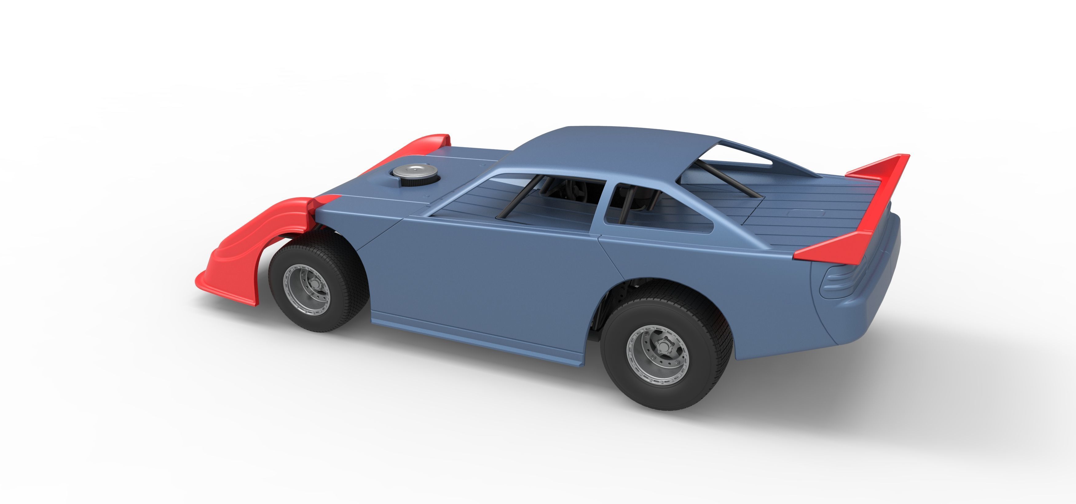 Australian Super Sedan Scale 1 to 25 3D print model_12