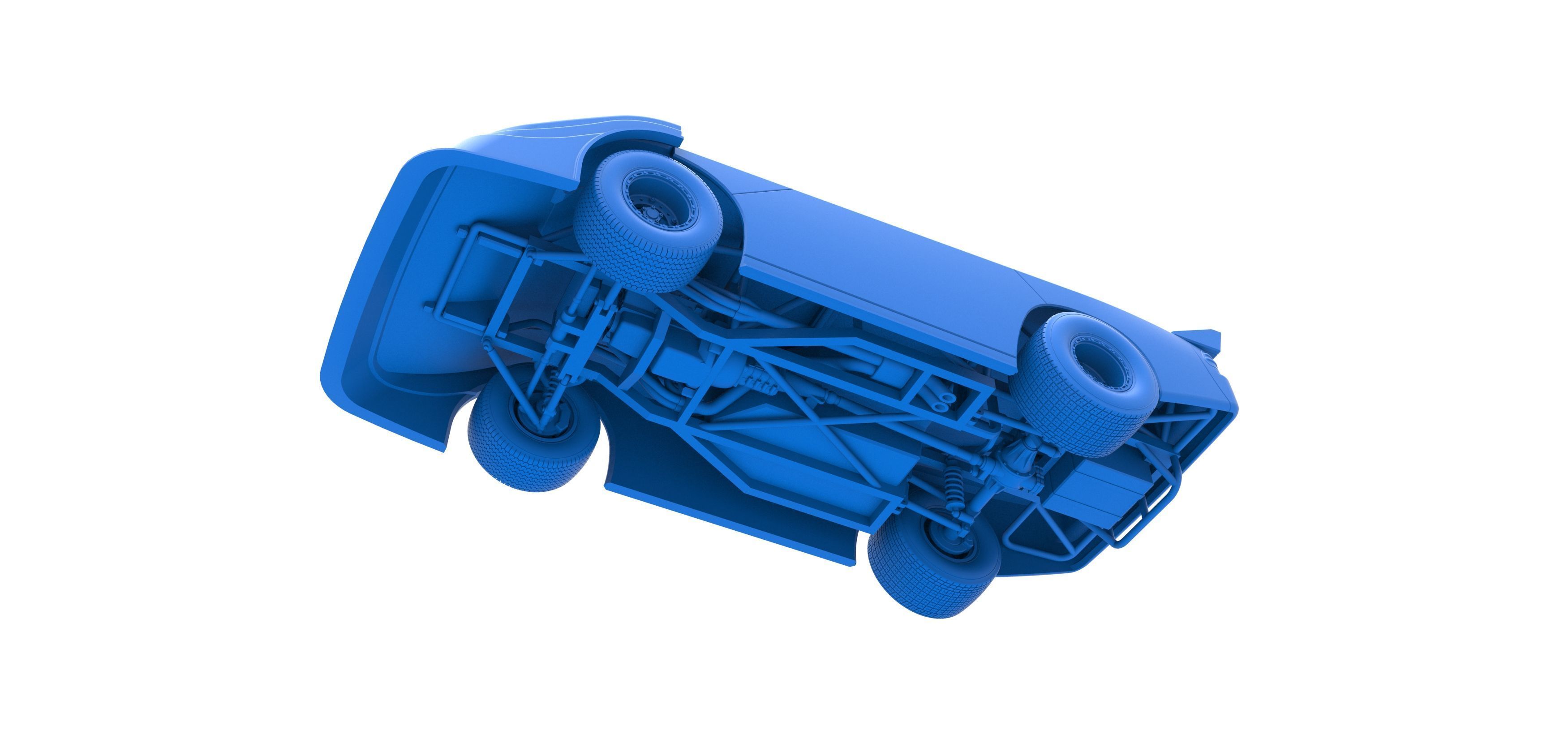 Australian Super Sedan Scale 1 to 25 3D print model_30