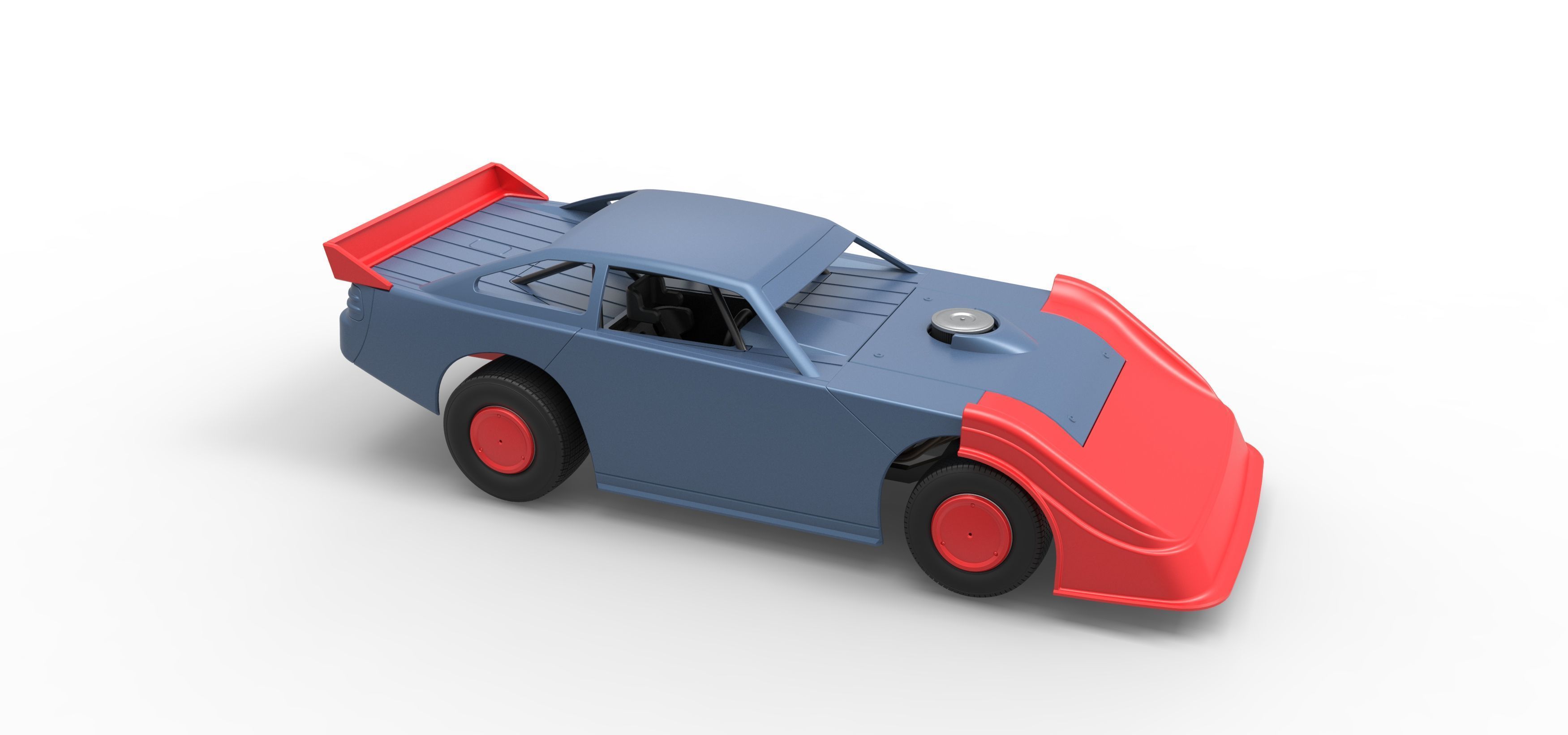 Australian Super Sedan Scale 1 to 25 3D print model_24