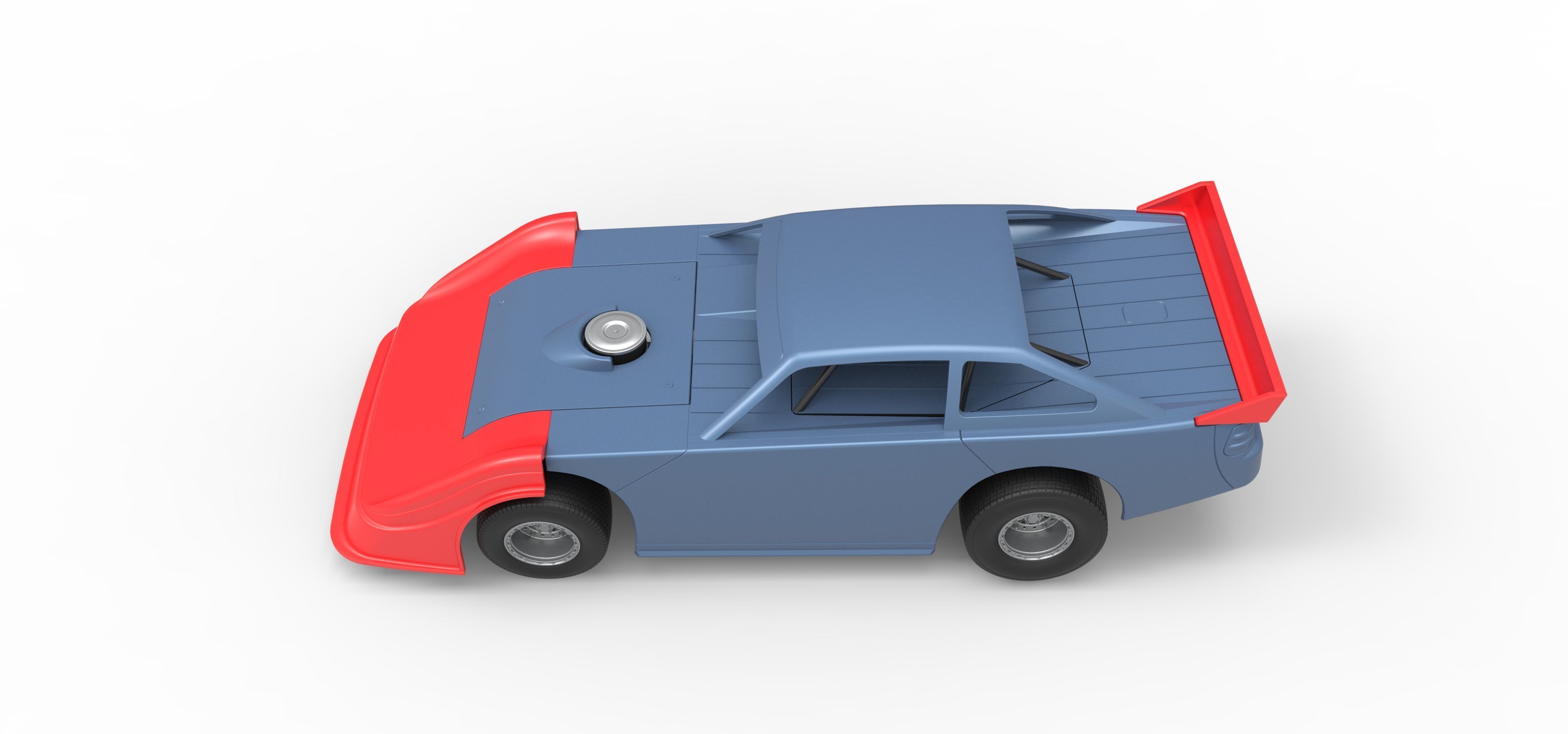 Australian Super Sedan Scale 1 to 25 3D print model_10