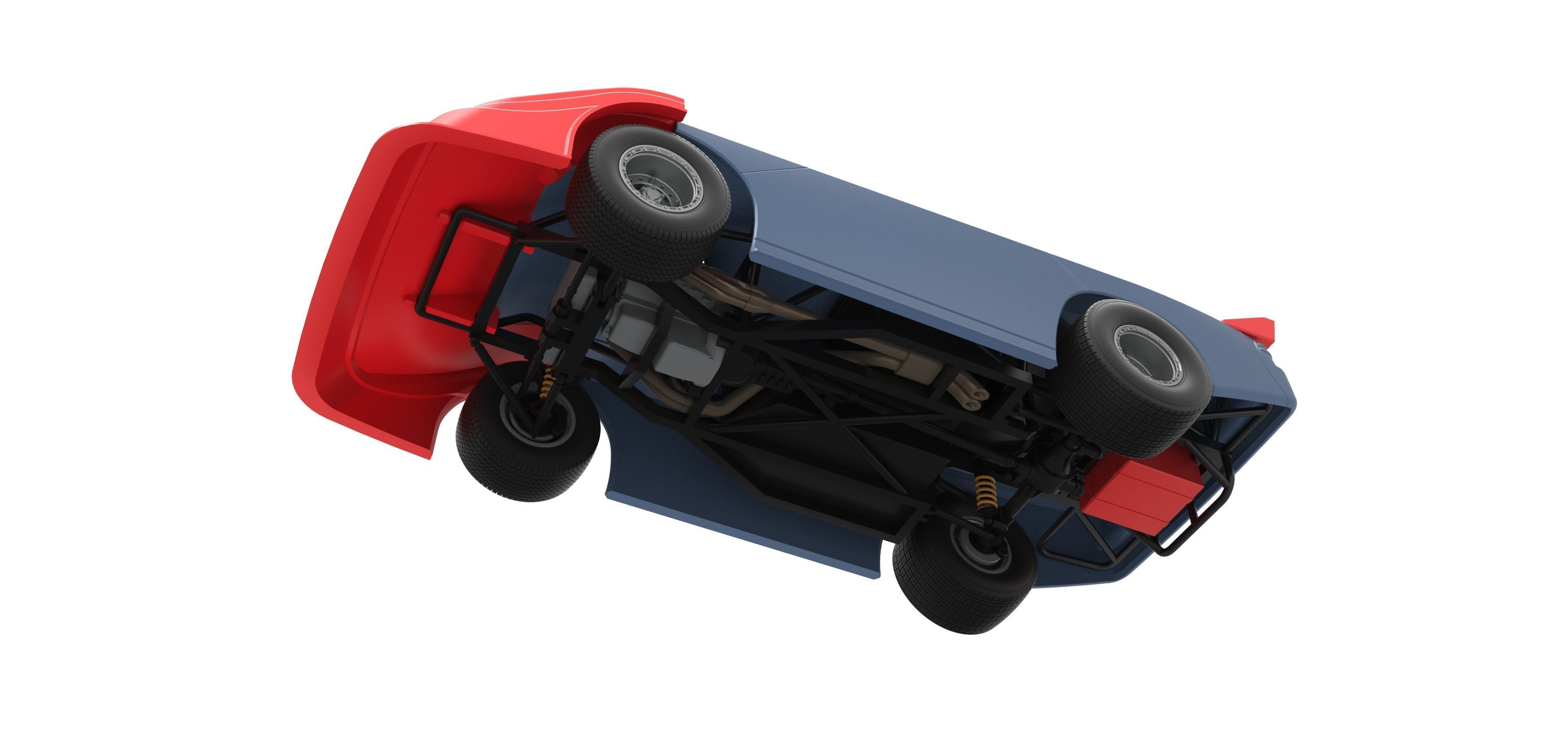 Australian Super Sedan Scale 1 to 25 3D print model_3