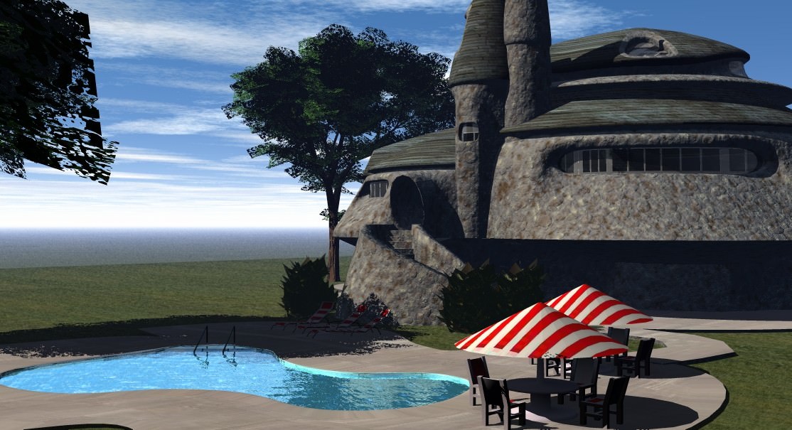 Neo Home Fantasy House 3D print model_5