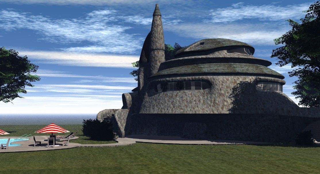 Neo Home Fantasy House 3D print model_2