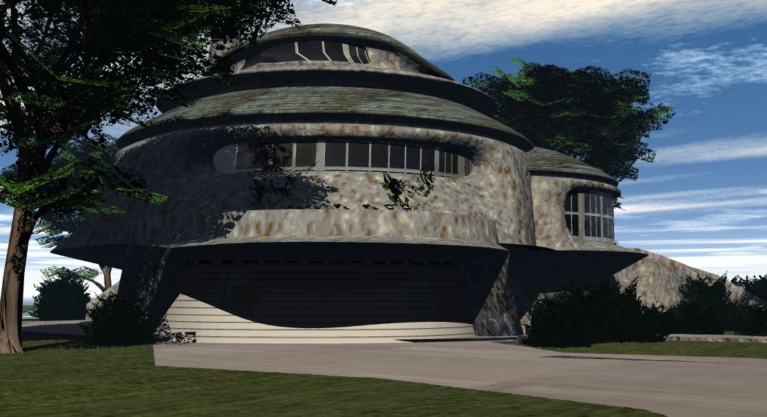 Neo Home Fantasy House 3D print model_3