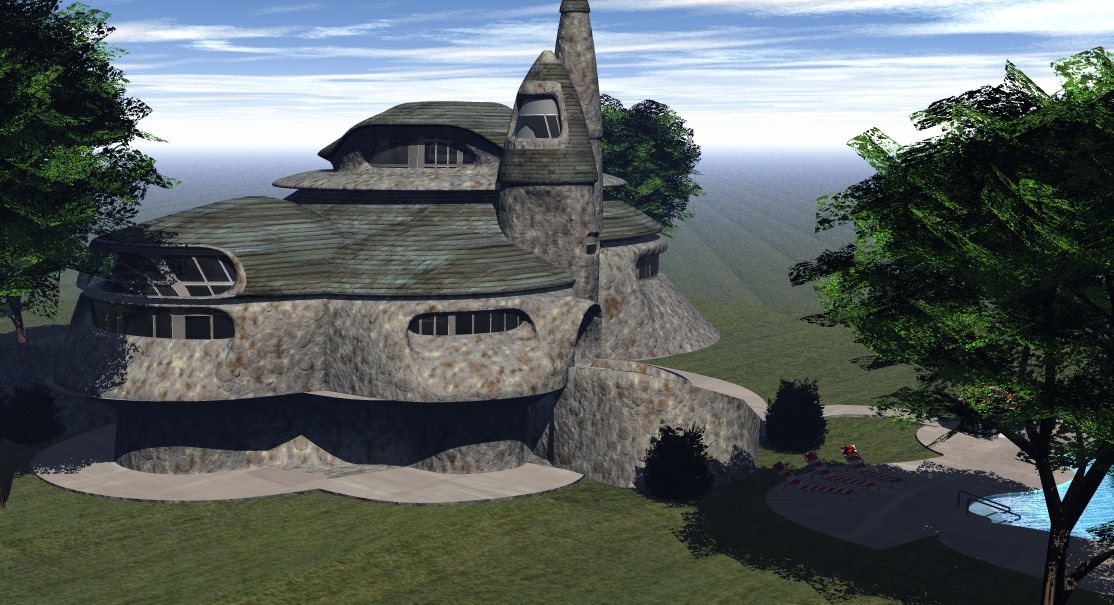 Neo Home Fantasy House 3D print model_6