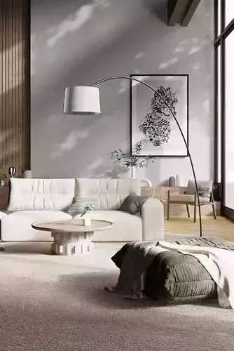 Modern living room  3D model