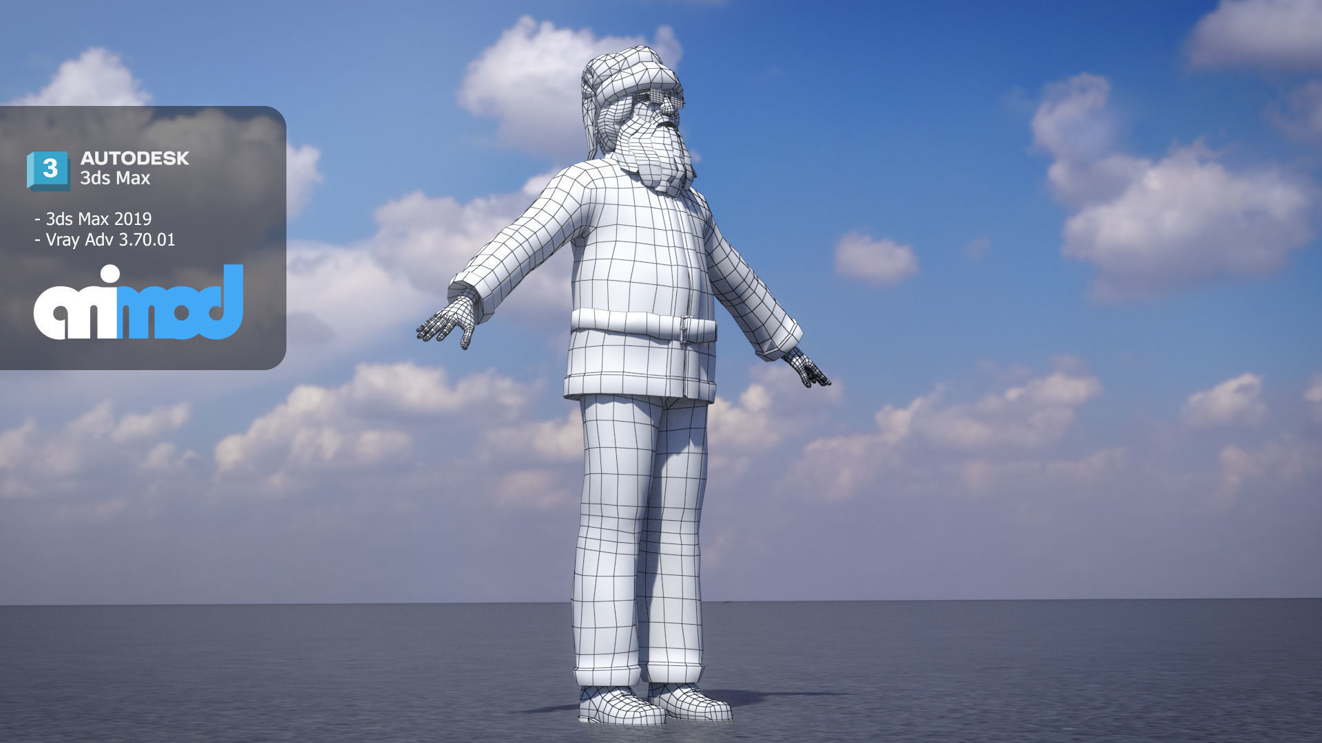Santa Claus 3D model_7