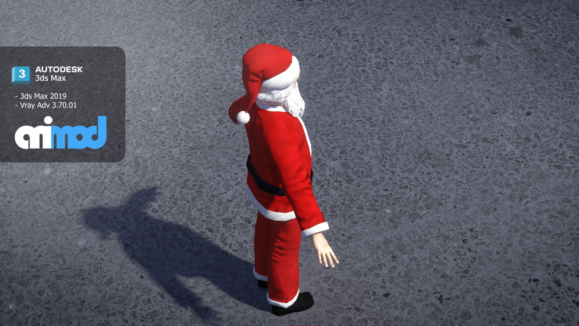 Santa Claus 3D model_3