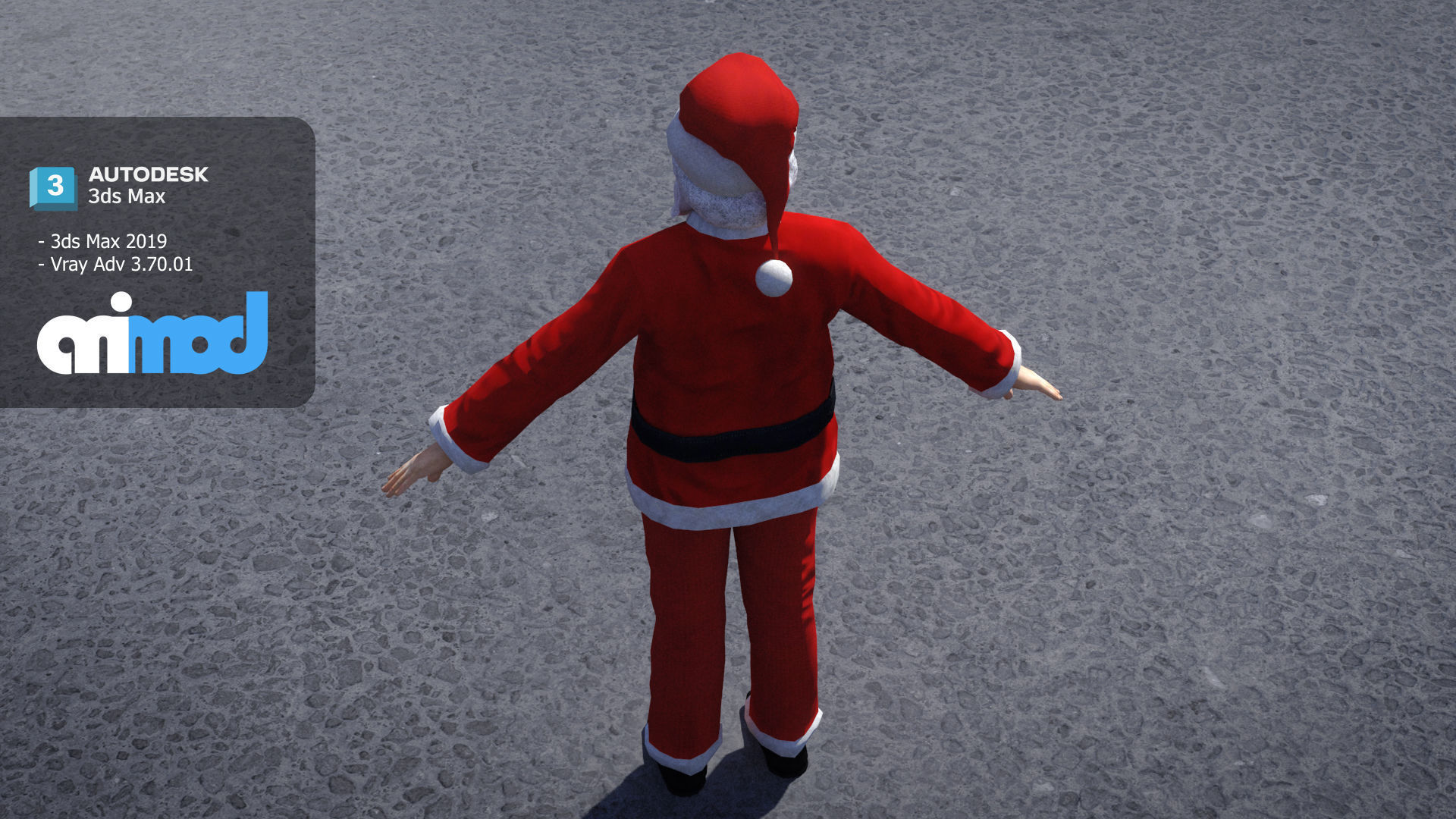 Santa Claus 3D model_4