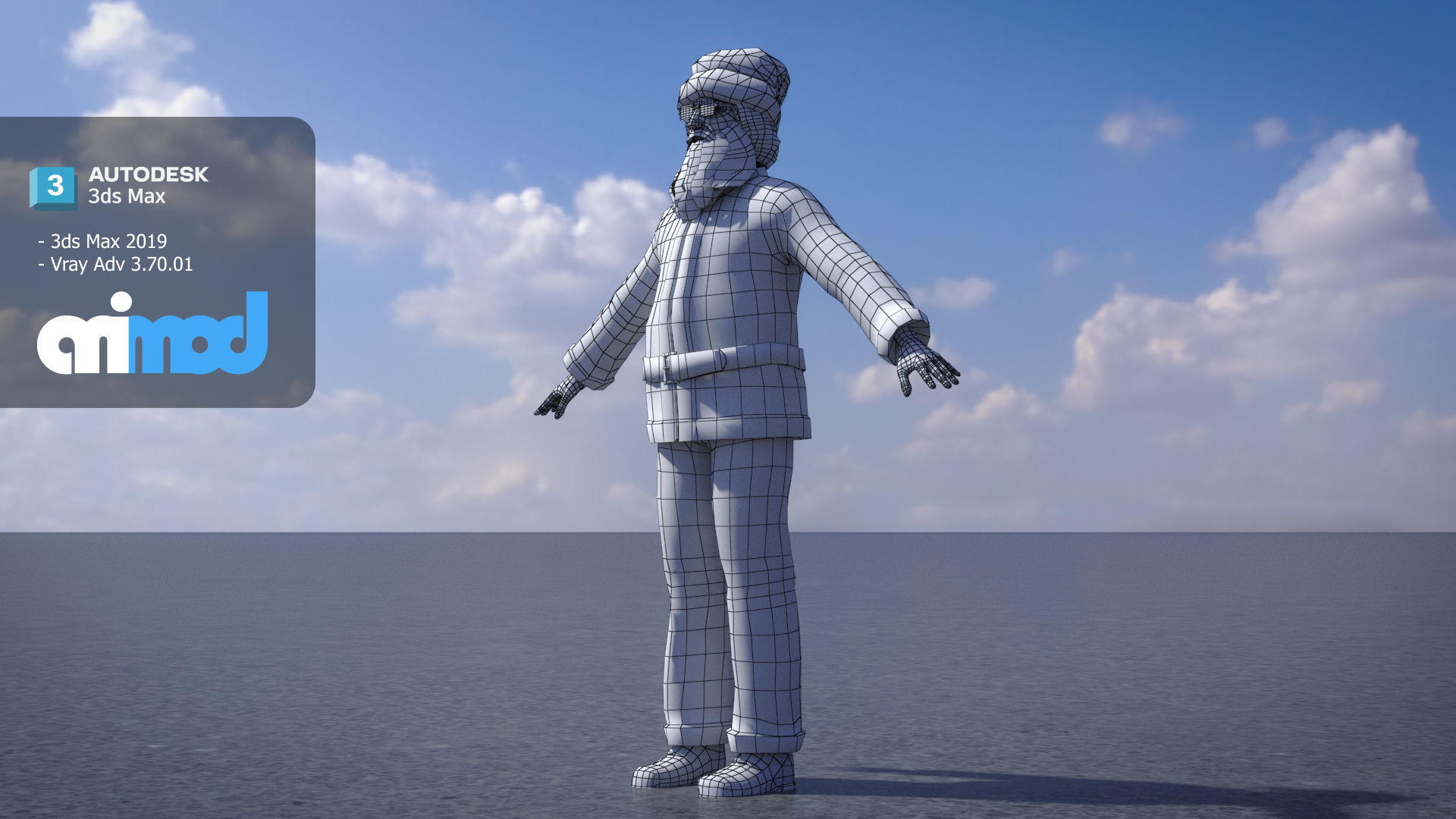 Santa Claus 3D model_6