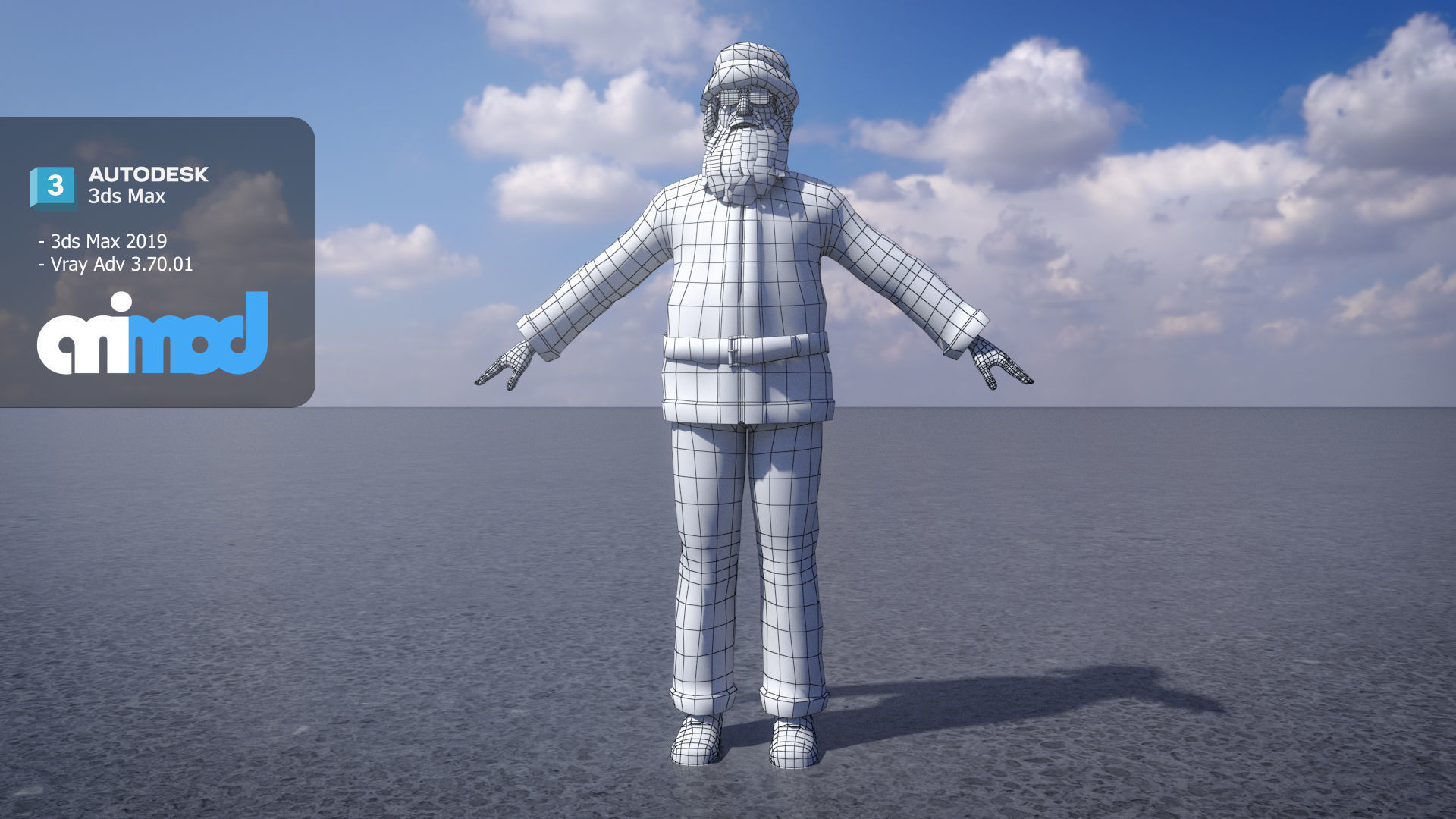 Santa Claus 3D model_5