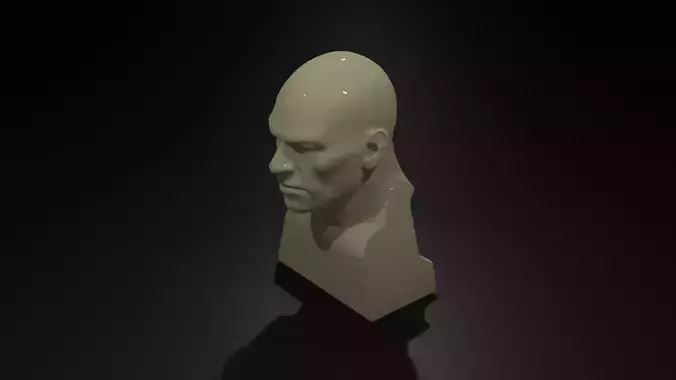 Mike Tyson Head Bust - STL File for 3D Printing