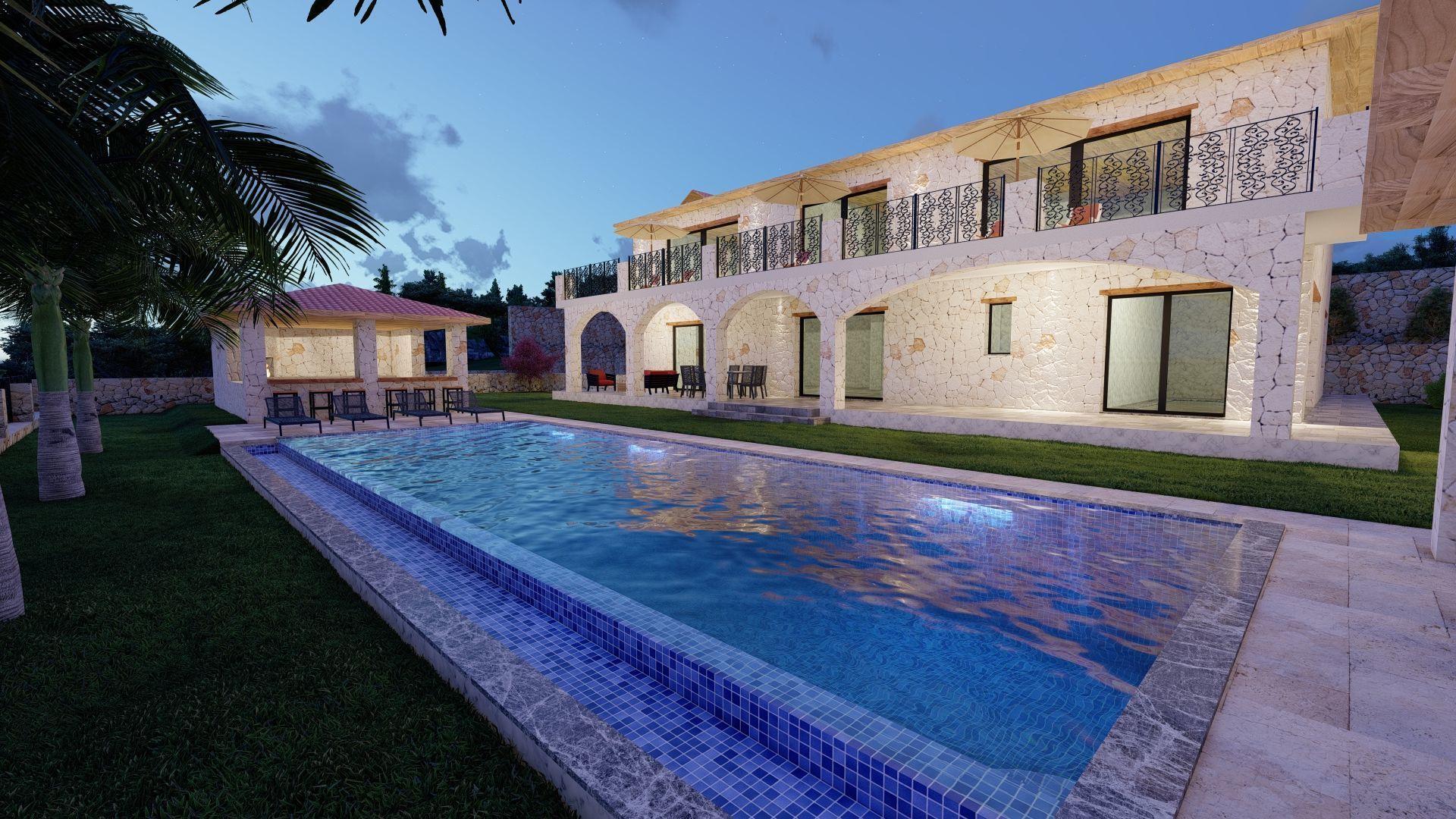 STONE HOUSE 3D model_21