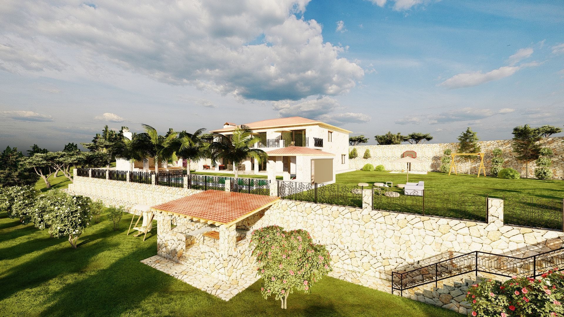 STONE HOUSE 3D model_24