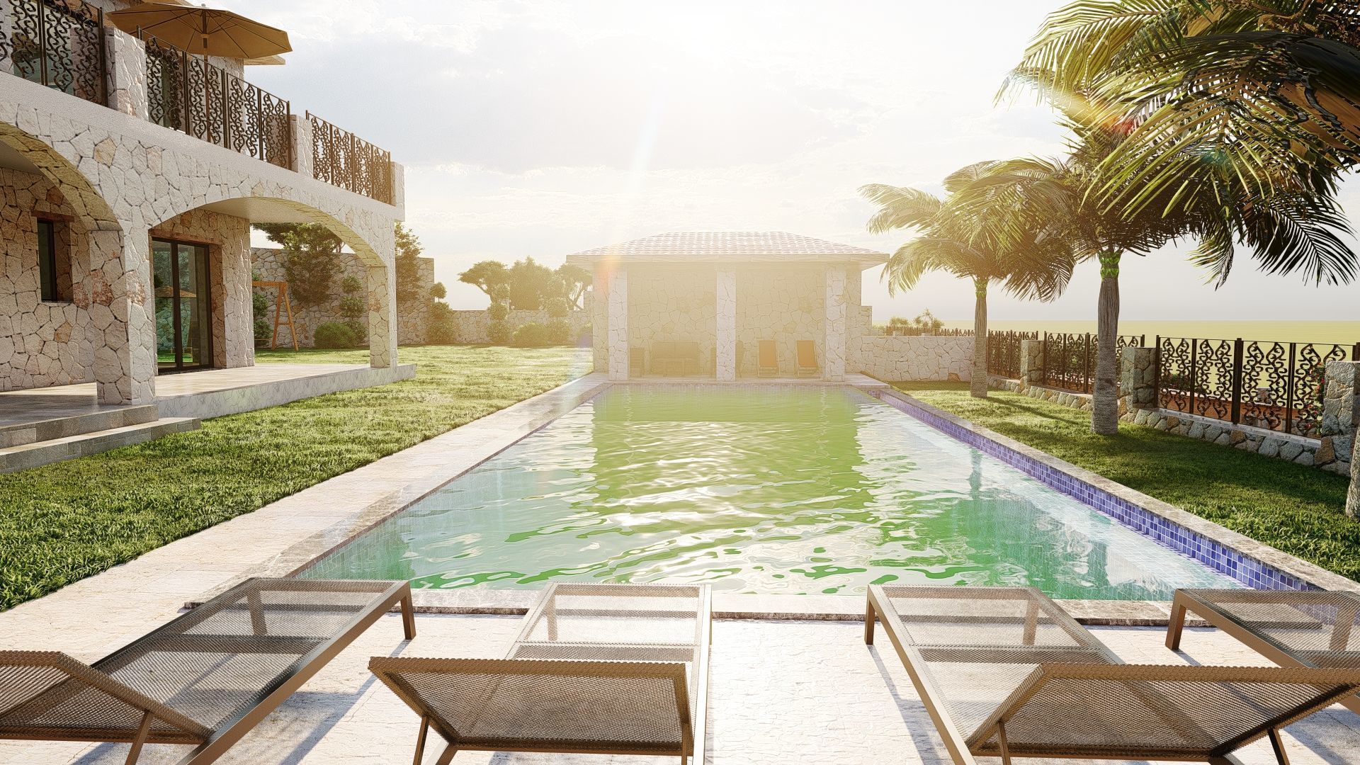 STONE HOUSE 3D model_18