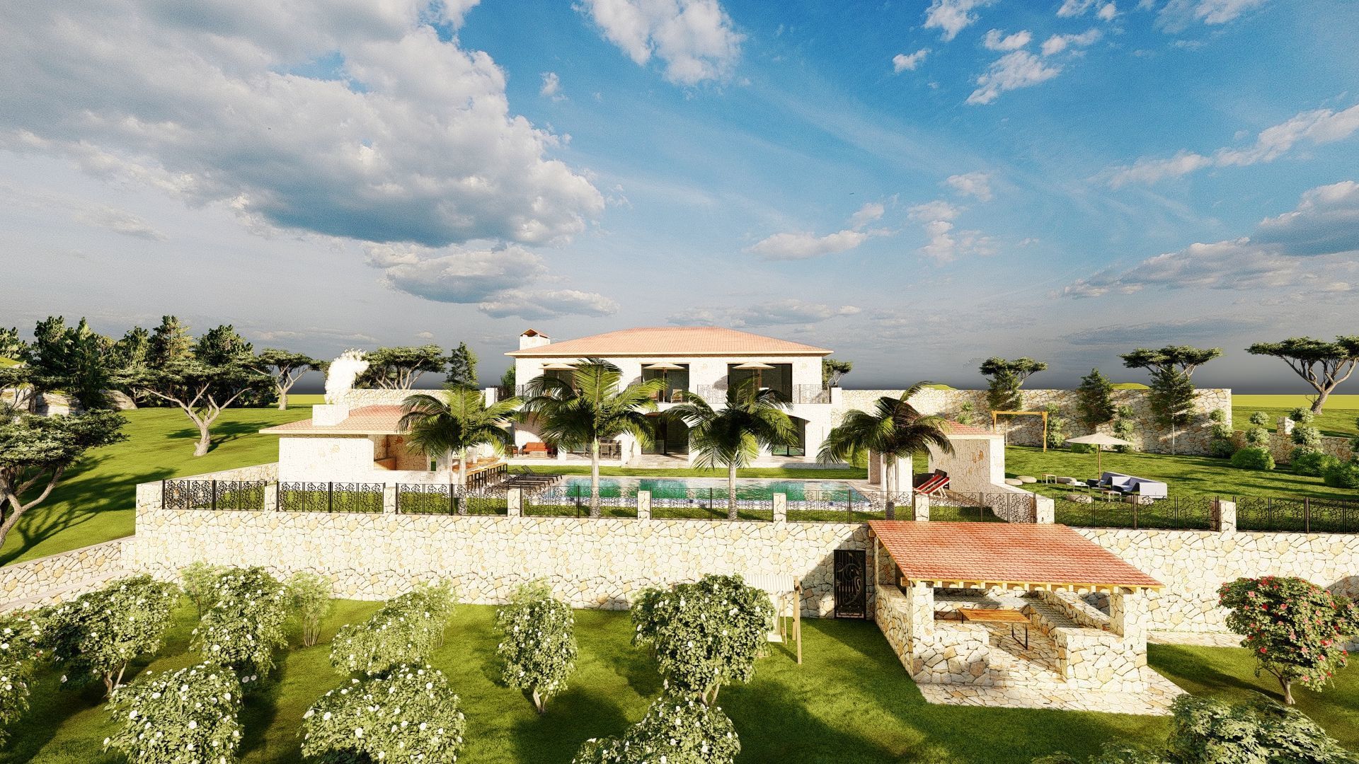 STONE HOUSE 3D model_26