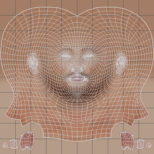 Chris Pratt Character Low-poly 3D model_30