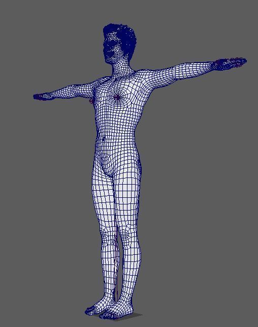 Chris Pratt Character Low-poly 3D model_26