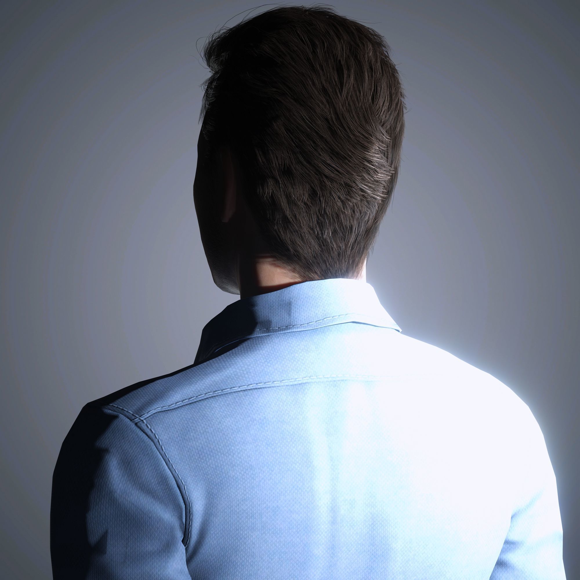 Chris Pratt Character Low-poly 3D model_2