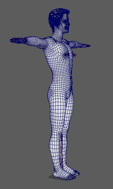 Chris Pratt Character Low-poly 3D model_24