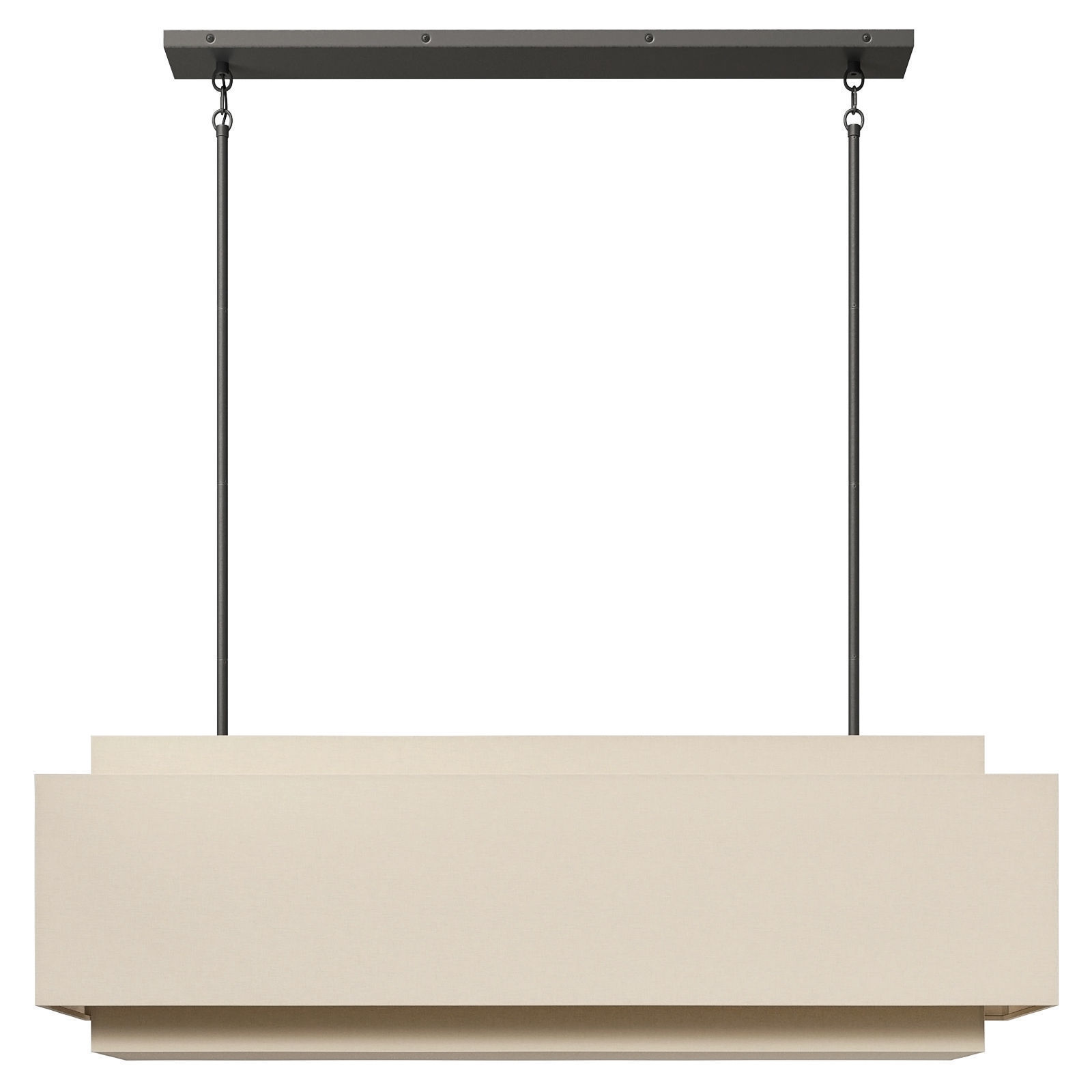 Restoration Hardware Echelon chandelier 3D model_4