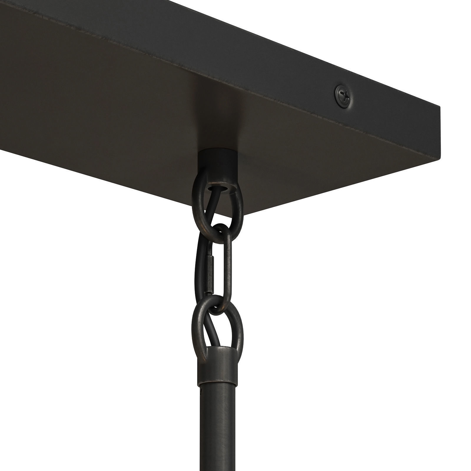 Restoration Hardware Echelon chandelier 3D model_8