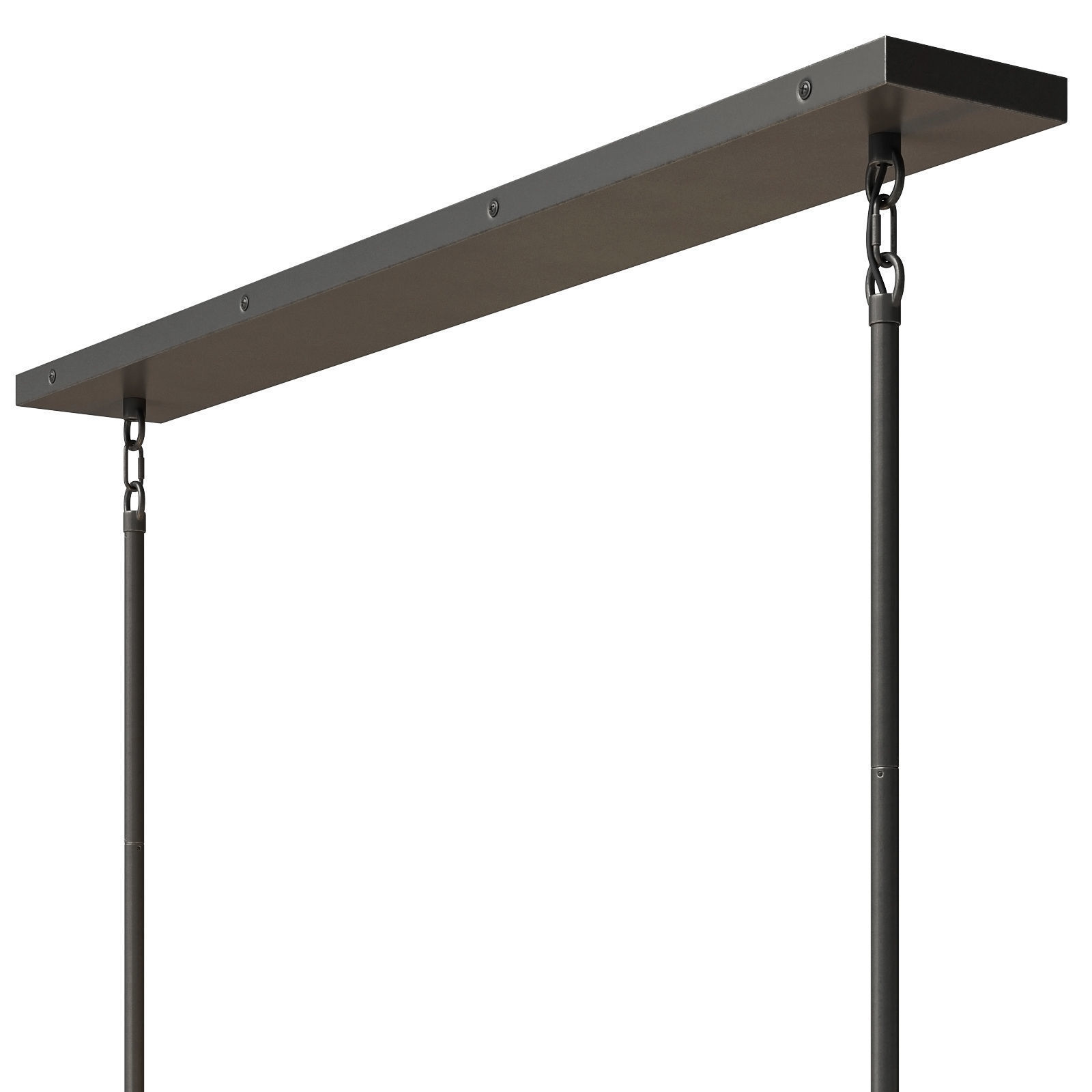 Restoration Hardware Echelon chandelier 3D model_7