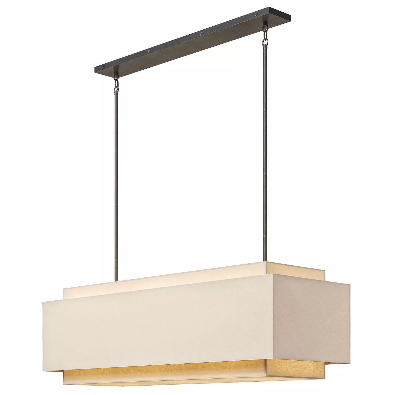 Restoration Hardware Echelon chandelier 3D model_0