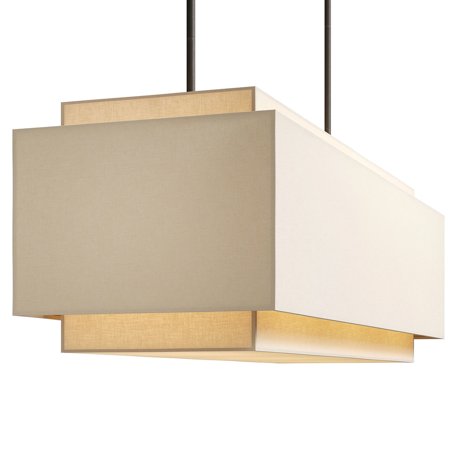 Restoration Hardware Echelon chandelier 3D model_2