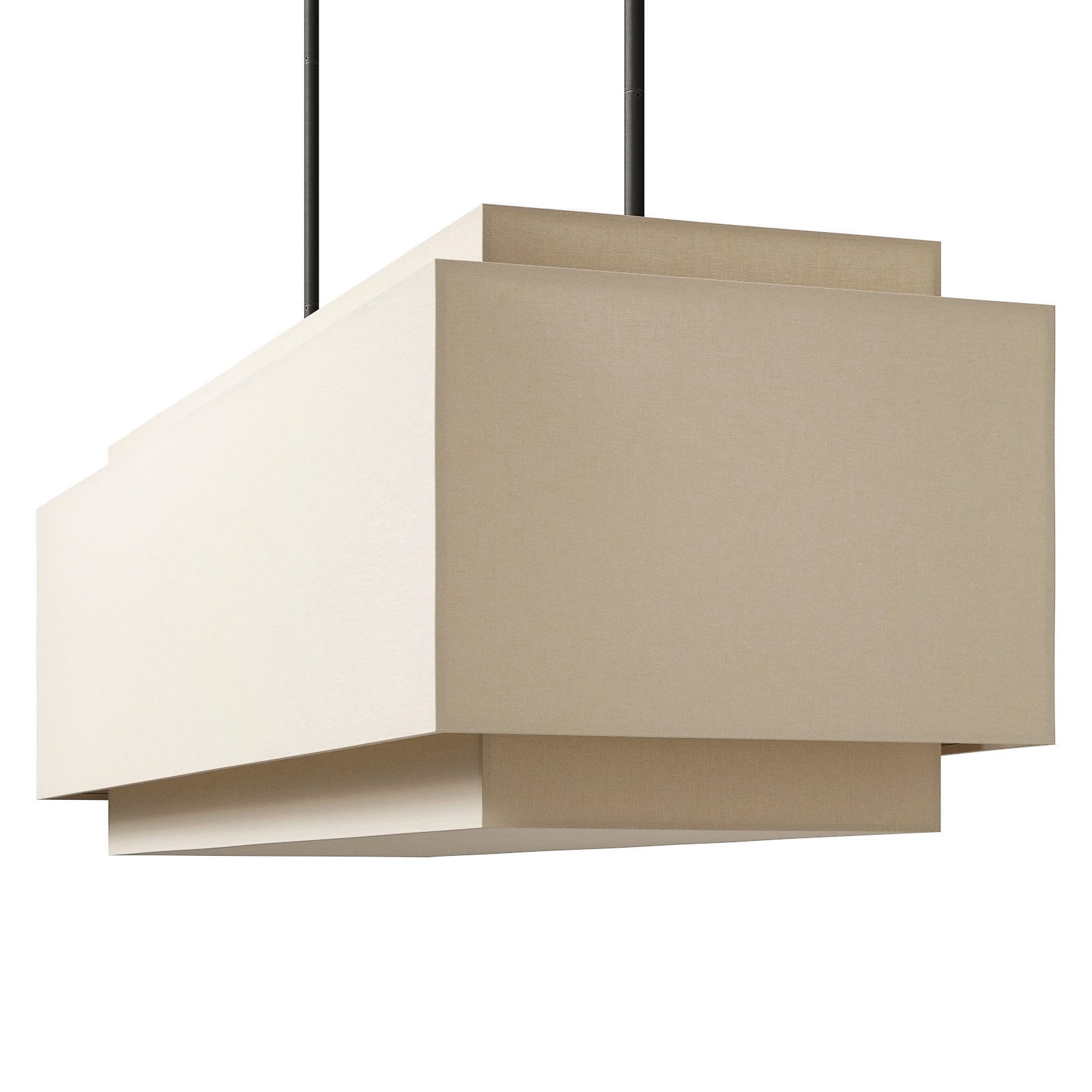 Restoration Hardware Echelon chandelier 3D model_6