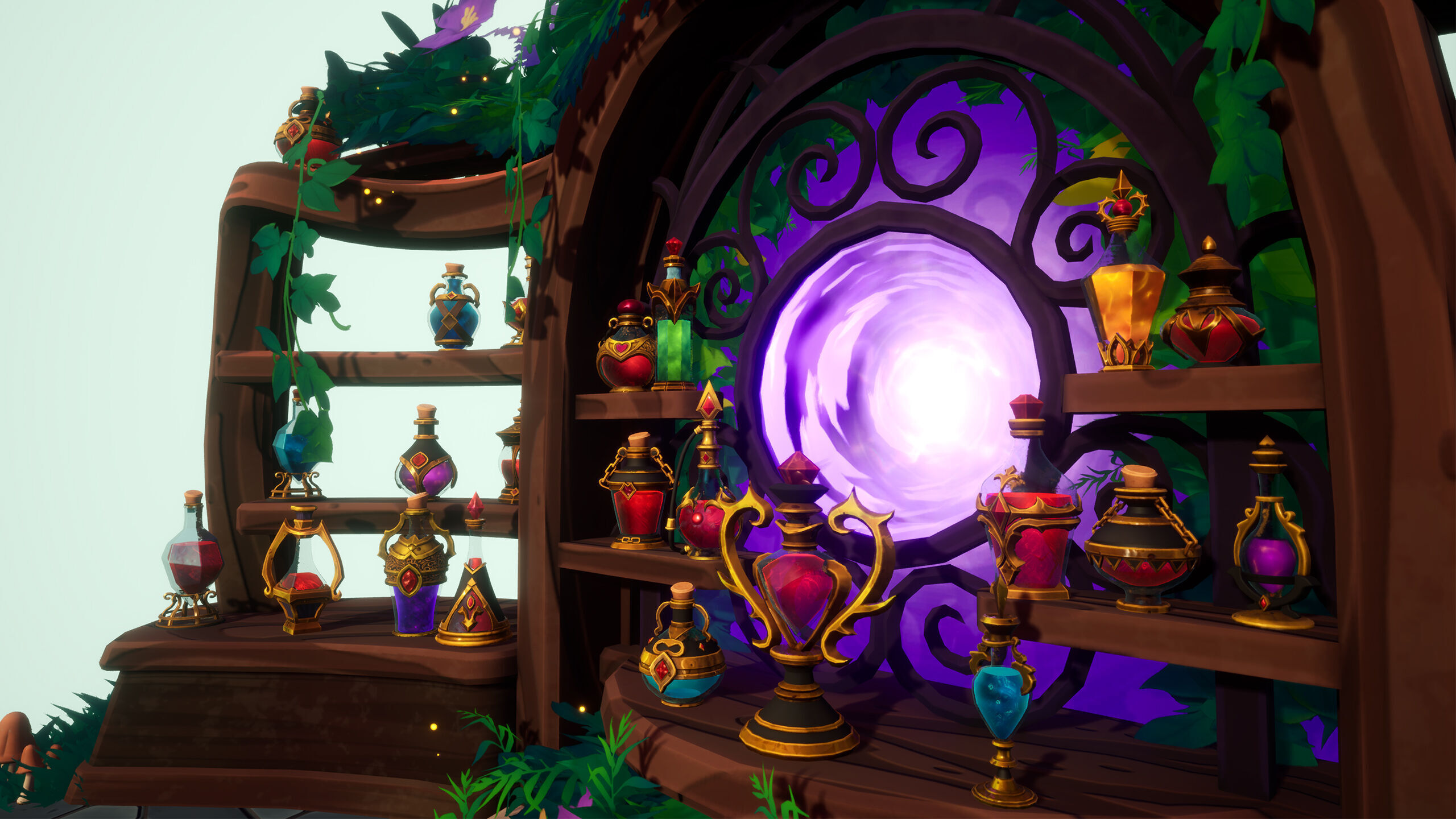 Emberbrew Potions - Stylized Potion Pack FBX and Unreal Engine Low-poly 3D model_14