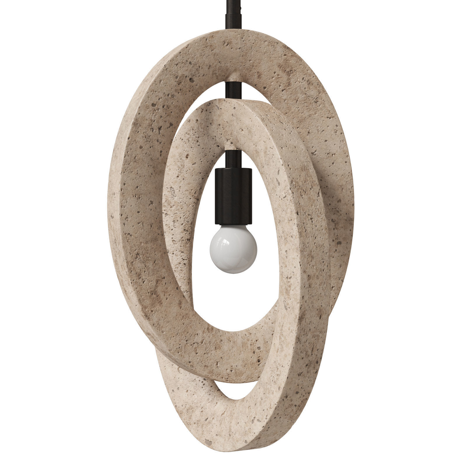 Arteriors Collins Pendant Light 3D model_5