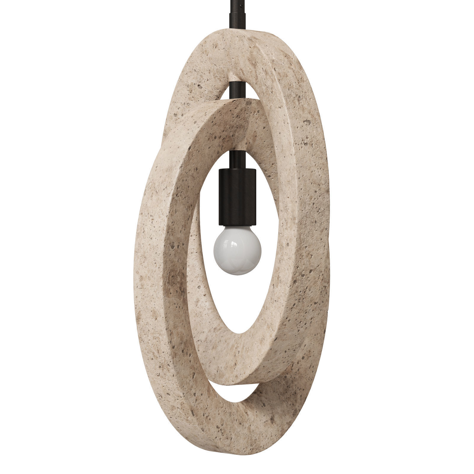 Arteriors Collins Pendant Light 3D model_6