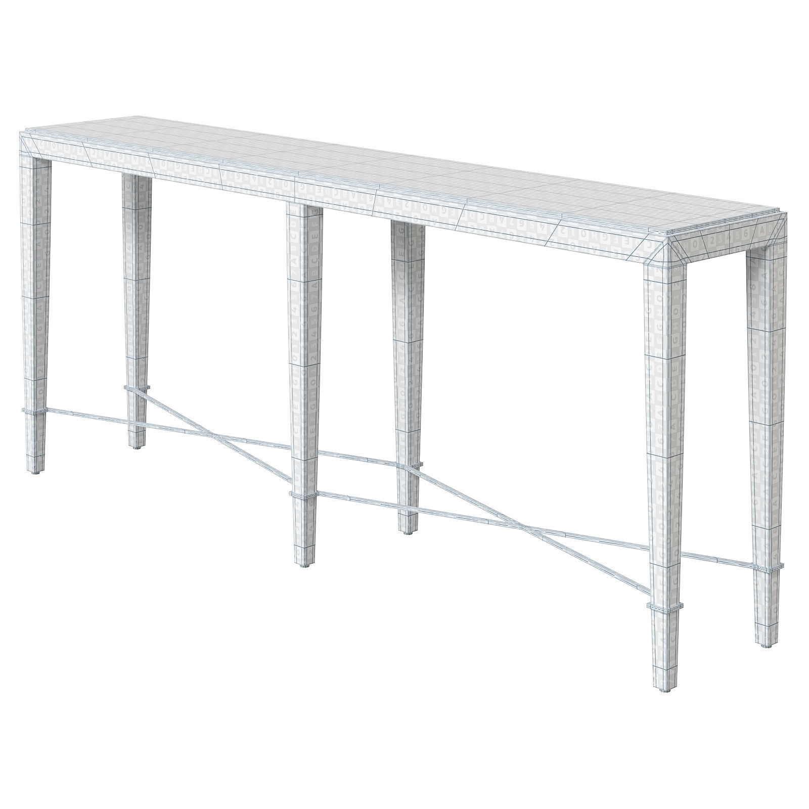 Alice Lane Console Verona 3D model_7