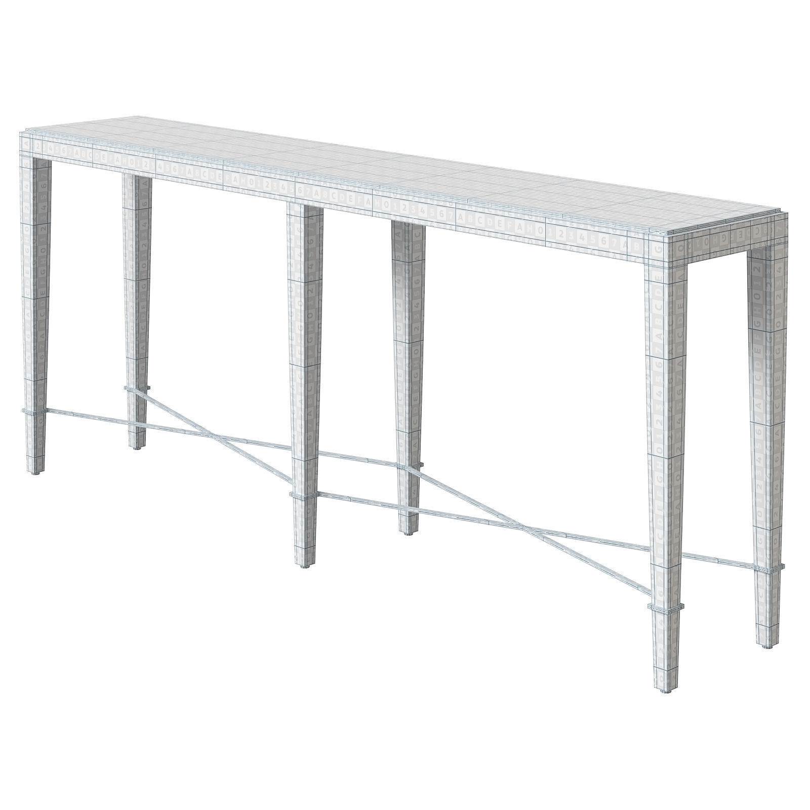Alice Lane Console Verona 3D model_8
